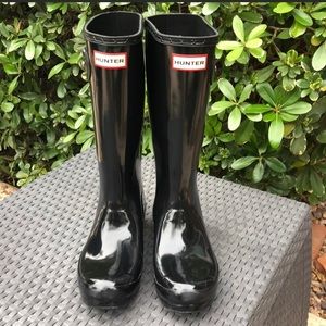 Women’s Black Hunter Rain boots